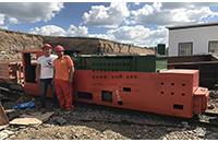 湘潭12噸鋰電池電機(jī)車(chē)現(xiàn)場(chǎng)視頻